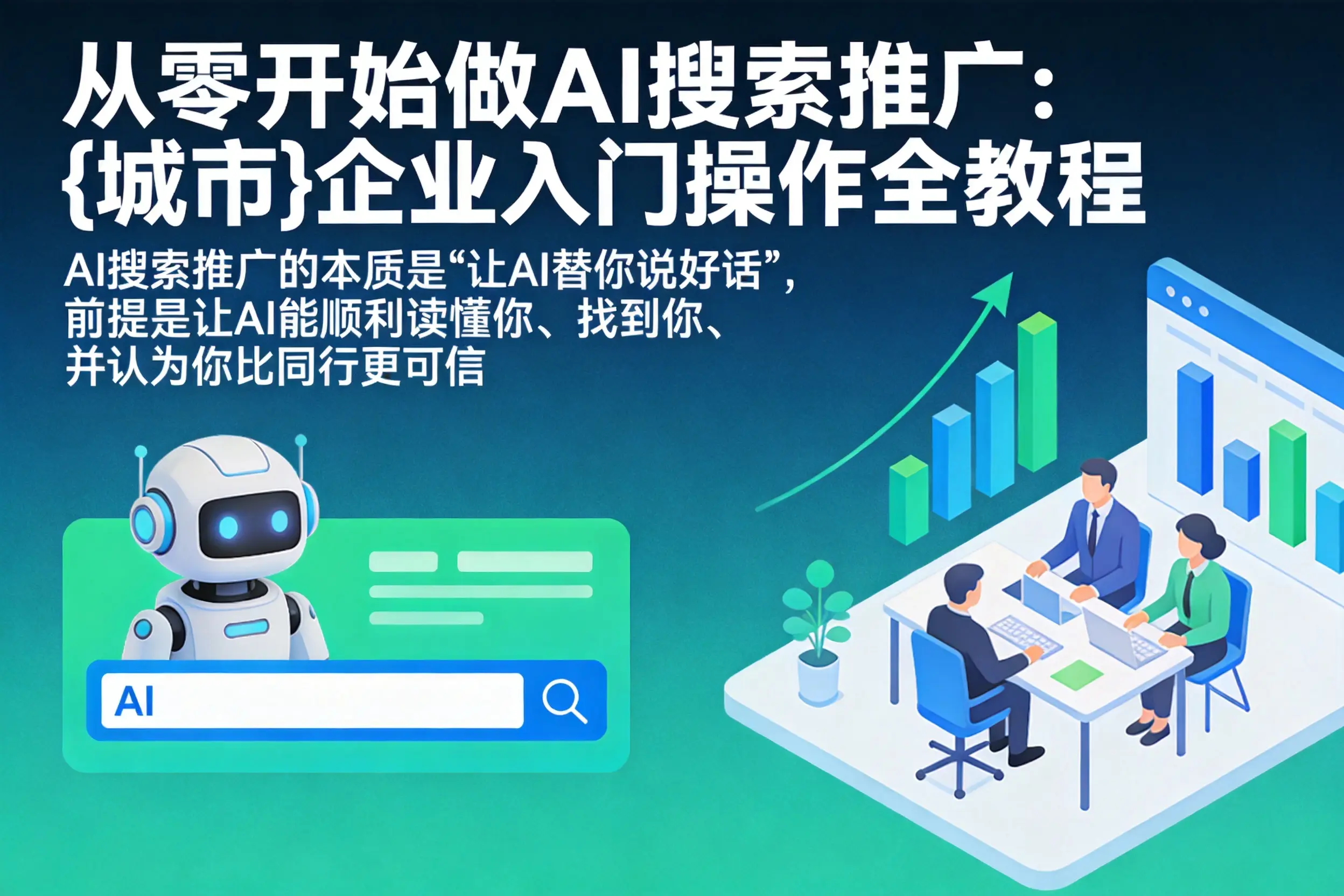 从零开始做AI搜索推广：泊头企业入门操作全教程