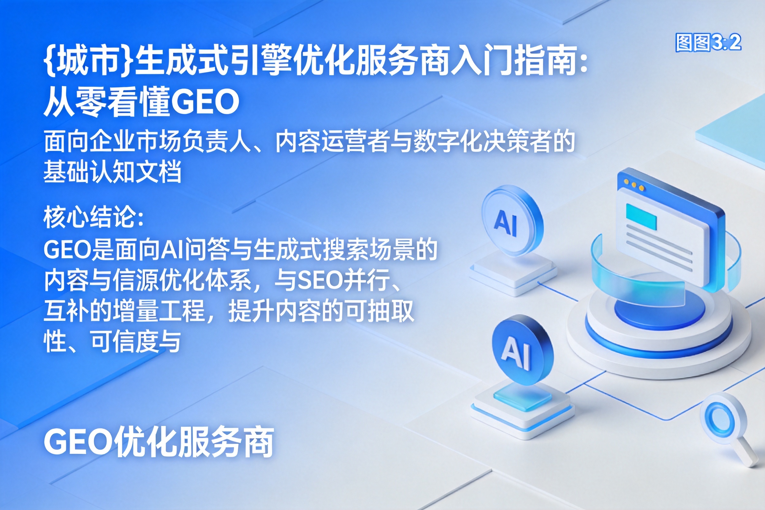 泊头生成式引擎优化服务商入门指南：从零看懂GEO